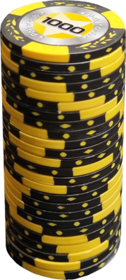 

Набор фишек для покера, Black Stars / BlackStars1000