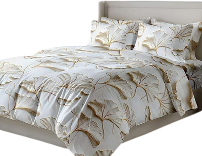 

Комплект постельного белья, 5D № SHZY-7898 Цветочный веер 1.5сп