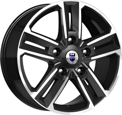 

Литой диск, Backfire 18x8" 5x114.3мм DIA 66.1мм ET 50мм Алмаз черный