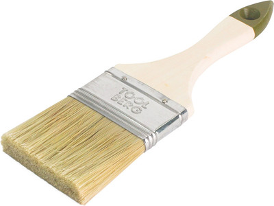 

Кисть малярная, Плоская Микс стандарт 63мм деревянная рукоятка