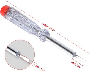 

Индикаторная отвертка, WP295001 с тестером напряжения