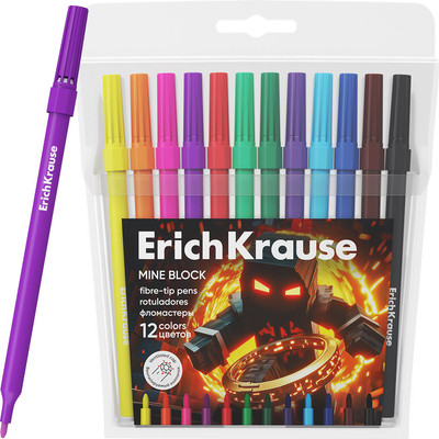 

Фломастеры, Mine Block / 65031