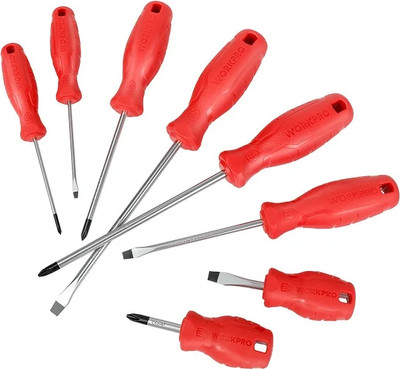 Набор отверток Workpro WP200502 (8пр) - 