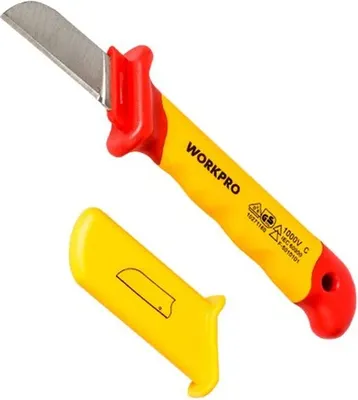 Нож электромонтажный Workpro WP344004 - 