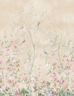 

Фотообои листовые, Flower town 25