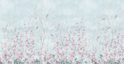 

Фотообои листовые, Flower town 23