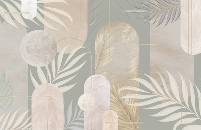 

Фотообои листовые, Flower town 31