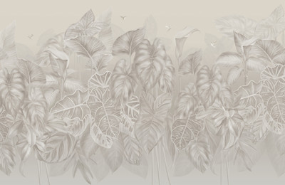 

Фотообои листовые, Flower town 35