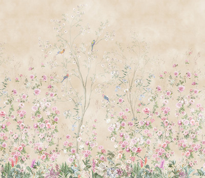 

Фотообои листовые, Flower town 25