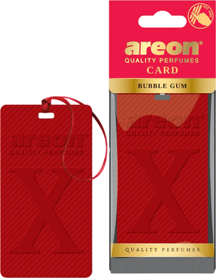 

Ароматизатор автомобильный, X Card Bubble Gum / ARE-AXC03