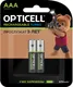 Комплект аккумуляторов Opticell Turbo AAA NiMH 970mAh / 6080003 (2шт) - 