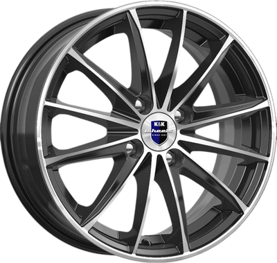 

Литой диск, Пойнт Бланк 15x6" 4x100мм DIA 67.1мм ET 40мм Алмаз черный