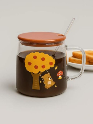 

Кружка с ложкой, Funny bear and swing / ULB-571-02