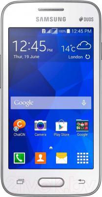 Смартфон Samsung Galaxy Ace 4 Lite Dual / G313H/DS (белый) - общий вид