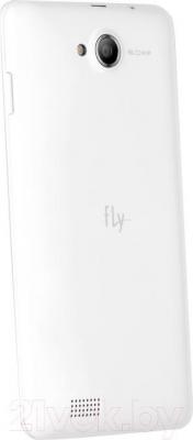 Смартфон Fly IQ4418 / Era Style 4 (белый) - вид сзади