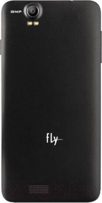 Смартфон Fly IQ4512 Chic 4 (Black) - вид сзади