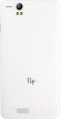 Смартфон Fly IQ4512 Chic 4 (White) - вид сзади