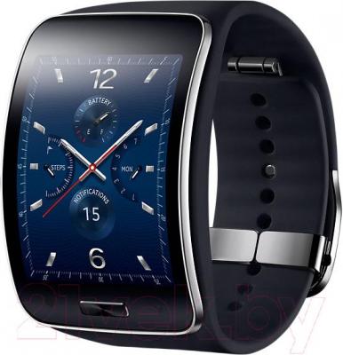 Умные часы Samsung Gear S SM-R750 (Black) - общий вид