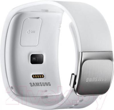Умные часы Samsung Gear S SM-R750 (White) - вид сзади