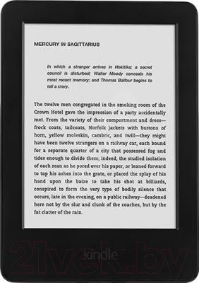 Электронная книга Amazon Kindle 6 Touch (4Gb, Wi-Fi, черный) - общий вид