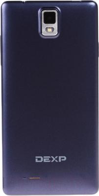 Смартфон DEXP Ixion E 5" (синий) - вид сзади