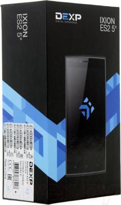 Смартфон DEXP Ixion ES2 5" (синий) - упаковка