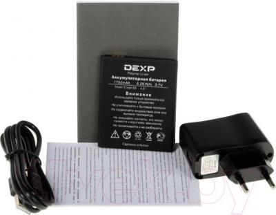 Смартфон DEXP Ixion ES 4.5" (черный) - комплектация