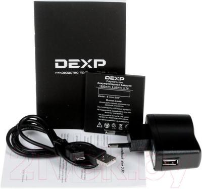 Смартфон DEXP Ixion ES 4" (черный) - комплектация