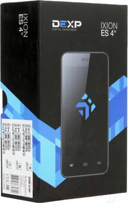 Смартфон DEXP Ixion ES 4" (черный) - упаковка