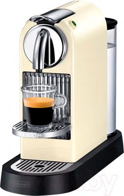 Капсульная кофеварка DeLonghi EN166.CW (Beige) - общий вид