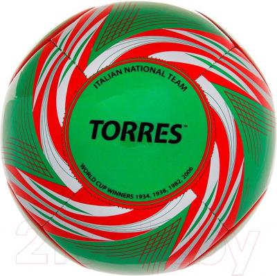 Футбольный мяч Torres WC2014 Italy (Green) - общий вид