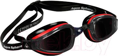Очки для плавания Aqua Sphere K180 173040 (красно-черный) - общий вид