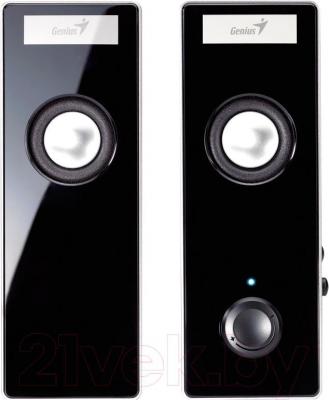 Мультимедиа акустика Genius SP-i220 (Black) - вид спереди