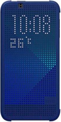 Чехол-книжка HTC Dot View Flip Case HC M130 (синий) - общий вид