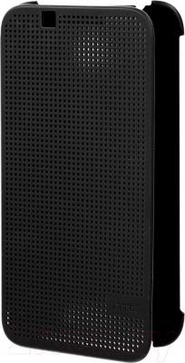 Чехол-книжка HTC Dot View Flip Case HC M130 (темно-серый) - общий вид