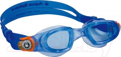 Очки для плавания Aqua Sphere Moby Kid 167940 (сине-оранжевый) - общий вид
