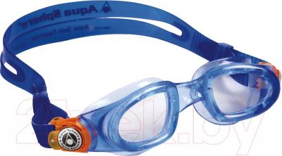 Очки для плавания Aqua Sphere Moby Kid 167890 (синий) - общий вид