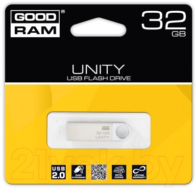Usb flash накопитель Goodram Unity 32GB (PD32GH2GRUNSR9)