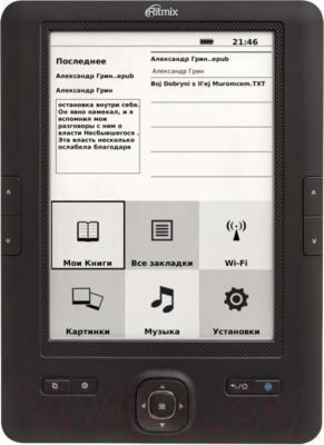Электронная книга Ritmix RBK-670FL - общий вид