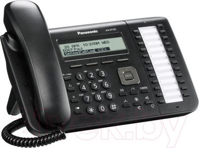 Проводной телефон Panasonic KX-UT133RU-B - общий вид
