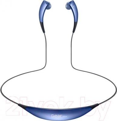 Беспроводные наушники Samsung SM-R130 Gear Circle (синий) - общий вид