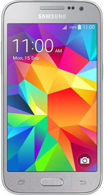 Смартфон Samsung Galaxy Core Prime / G360H/DS (серебристый) - общий вид
