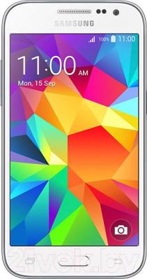 Смартфон Samsung Galaxy Core Prime / G360H/DS (белый) - общий вид