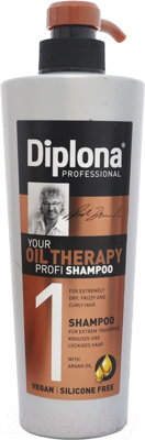 Шампунь для волос Diplona Your Oil Therapy Profi (600мл)