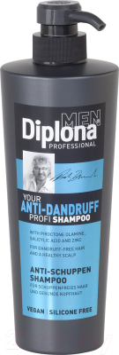 Шампунь для волос Diplona Men Your Anti-Dandruff Profi (600мл)