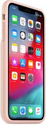 Чехол-зарядка Apple Smart Battery Case для iPhone XS Pink Sand / MVQP2