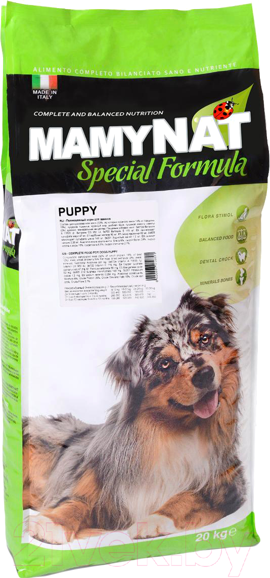 Сухой корм для собак MamyNat Dog Puppy (20кг)