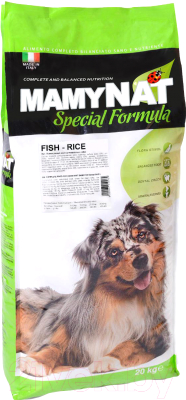 Сухой корм для собак MamyNat Dog Fish & Rice (20кг)