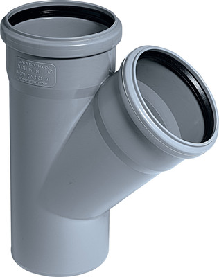 

Тройник внутренней канализации, ПП 160x160/45 / 10200985