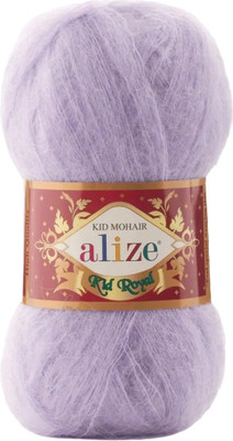 

Пряжа для вязания, Kid Royal 62% кид мохер, 38% полиамид / 158